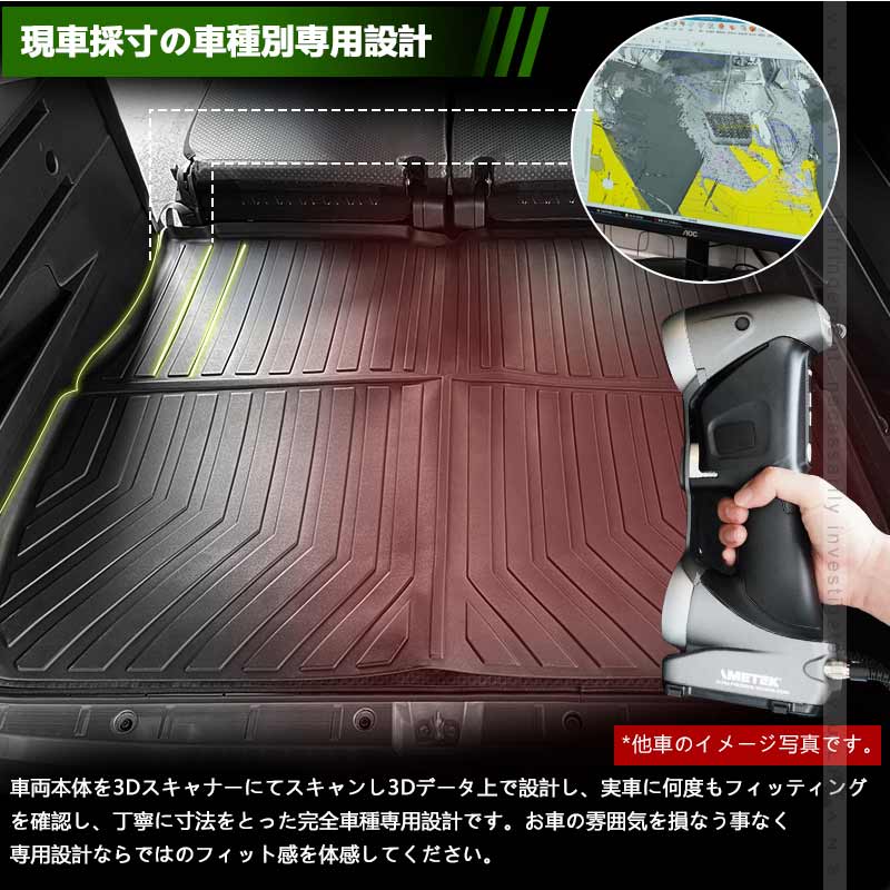 N-ONE JG3 JG4 3Dラゲッジマット 汚れ防止 TPE材質 立体 カーマット