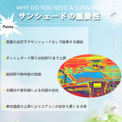 ハイエース200系 標準ボディー スーパーGL用 クイックサンシェード 折り畳み式 日除け 断熱 遮熱 遮光率99% 車中泊 盗難防止 目隠し アウトドア 内装 パーツ