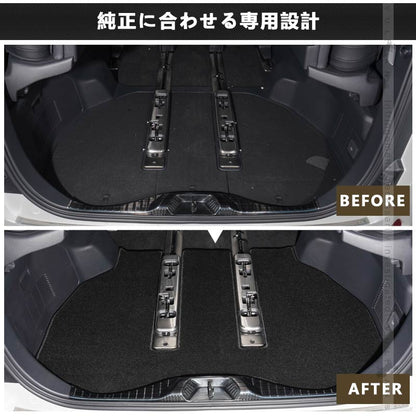 アルファード 40系 ヴェルファイア ラゲッジマット 汚れ防止 TPE材質 立体 カーマット ズレ防止 内装 カスタム パーツ 用品 アクセサリー ラゲージマットトヨタ