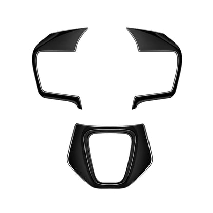 アルファード 40系 ヴェルファイア ステアリングパネル カバー ガーニッシュ 選べる2色 3PCS インテリアパネル 内装 パーツ アクセサリー カスタム 用品 トヨタ