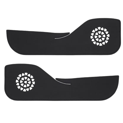 デリカミニ B34A/B35A/B37A/B38A ドアキックガード 選べる2色 キズや汚れ防止 2枚 ドアトリム ドアプロテクター 保護 内装 パーツ アクセサリー カスタム