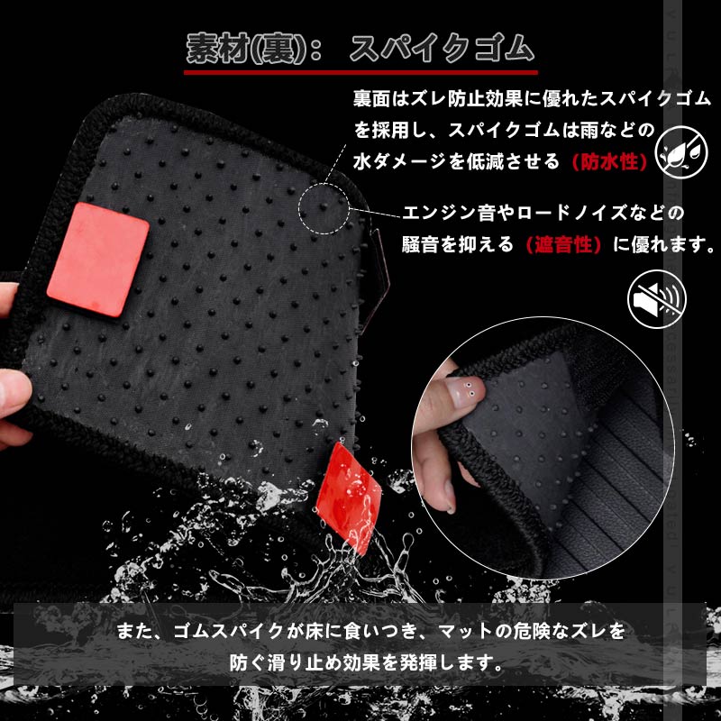 セレナ C28 サイドステップマット カーマット 4PCS ステップマット エントランスマット フロア マット 汚れ防止 キズ防止 カー用品 内装 パーツ 日産