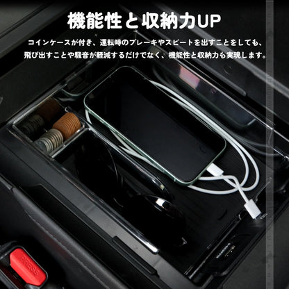 アルファード ヴェルファイア 40系 2層 センター コンソールボックストレイ コンソールトレイ コインケース 収納力UP 小物入れ 収納ポケット 内装 パーツ