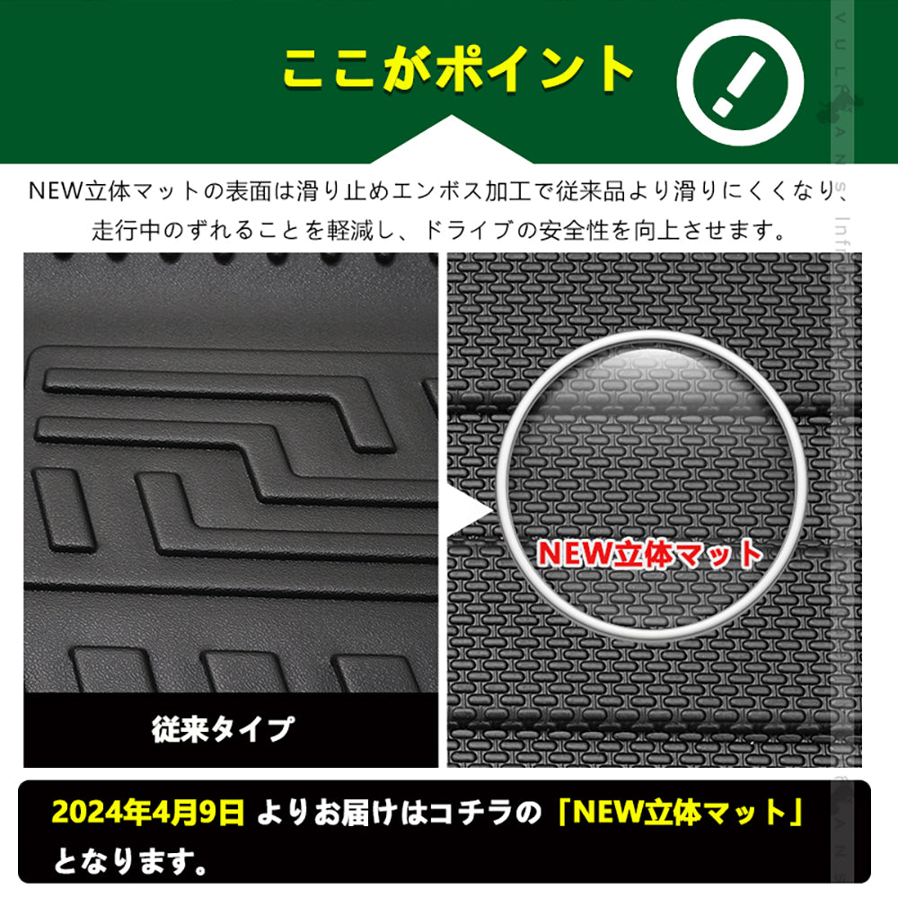 三菱 デリカミニ 3Dフロアマット 汚れ防止 TPE材質 立体 カーマット ズレ防止 内装 カスタム パーツ アクセサリー 防水 アウトドア