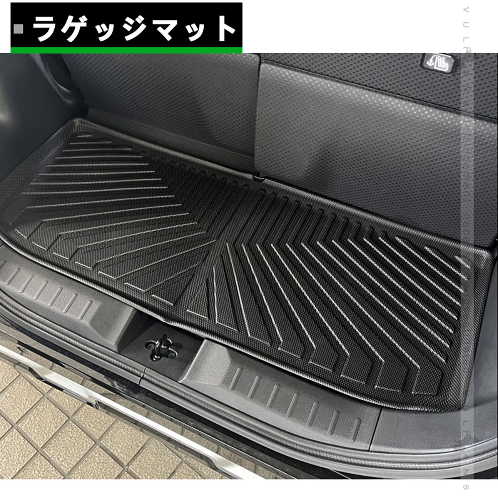 三菱 デリカミニ 3Dフロアマット 汚れ防止 TPE材質 立体 カーマット ズレ防止 内装 カスタム パーツ アクセサリー 防水 アウトドア