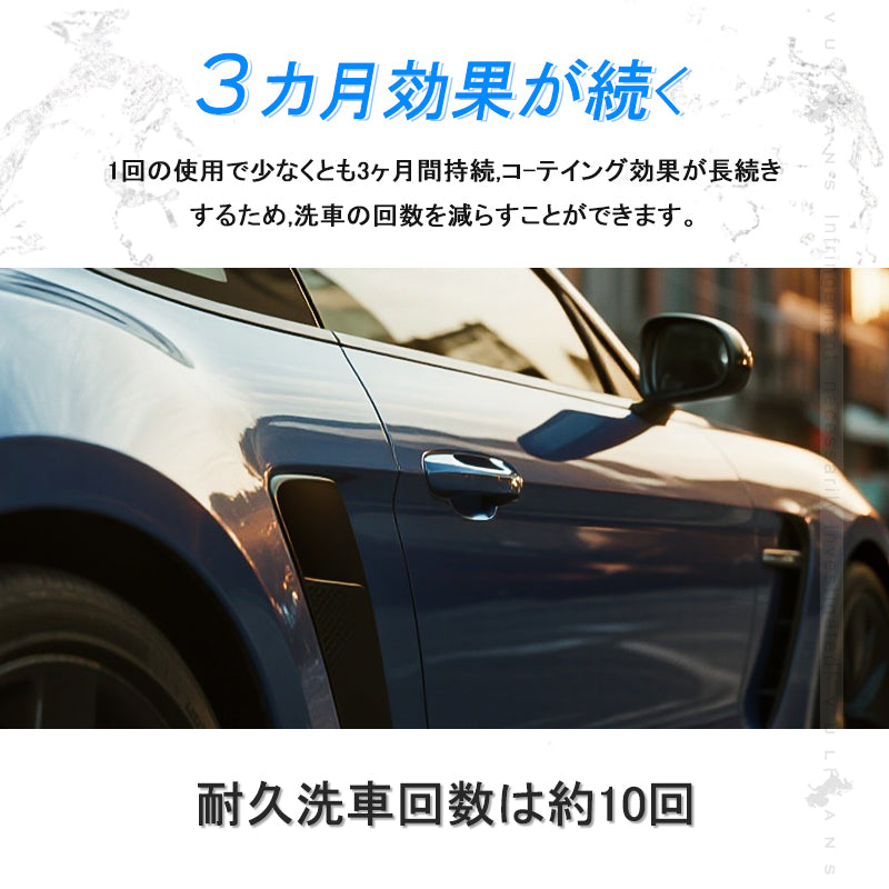 スプレーコーティング剤 車 ボディコーティング剤 1本 ガラスコーティング剤 車用 カーコーティング剤 超滑水 三ヶ月長持ち 自動車 汎用 ナノコーティング剤 カー用品 車用品 車 洗剤 最強 撥水 コーティング 洗車 超撥水 洗車用品
