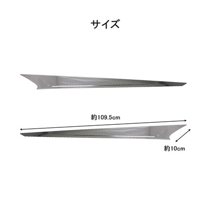 アルファード ヴェルファイア40系 ウィンドートリム 2PCS サイドウィンドウガーニッシュ ステンレス鏡面仕上け 二列目ウィンドウモール サイドウェザーストリップカバー トリム 外装 パーツ カスタムド レスアップ アクセサリー