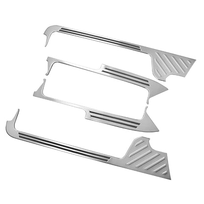 アルファード ヴェルファイア40系 サイド スカッフプレート ステップガード ガーニッシュ 内側 スカッフプレート キッキングプレート ステップカバー ガーニッシュ 滑り止め付き SUS304ステンレス 4PCS キズ防止 内装 パーツ アクセサリー カスタム ドレスアップ ALPHARD VELLFIRE 40系