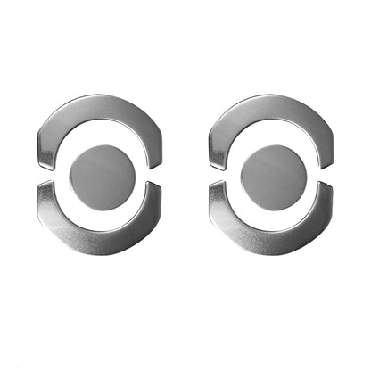 N-BOX JF5 JF6 エアコンダクトカバー サテンシルバー 6PCS エアコン 吹き出し口 周り ガーニッシュ インテリアパネル 傷付き防止 保護 ステンレス製 カスタム 内装 パーツ アクセサリー NBOX/NBOX CUSTOM JF5/JF6