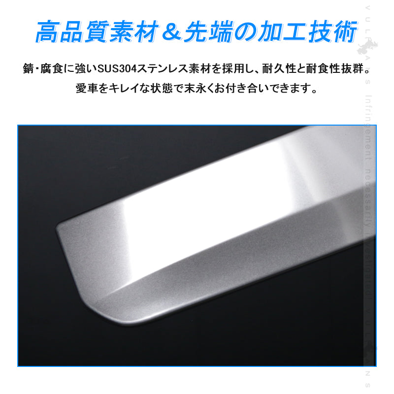 N-BOX JF5 JF6 リアゲートハンドルカバー サテンシルバー 1PCS バックドアガーニッシュ 傷付き防止 ステンレス製 ドレスアップ 外装 パーツ カスタム エアロ アクセサリー