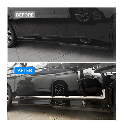 ノア/ヴォクシー90系 ドアトリム 4PCS サイド ドアアンダーガーニッシュ 傷付き防止 ステンレス製 鏡面仕上げ カー用品 ドレスアップ 外装 パーツ カスタム アクセサリー