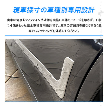 ノア/ヴォクシー90系 ドアトリム 4PCS サイド ドアアンダーガーニッシュ 傷付き防止 ステンレス製 鏡面仕上げ カー用品 ドレスアップ 外装 パーツ カスタム アクセサリー