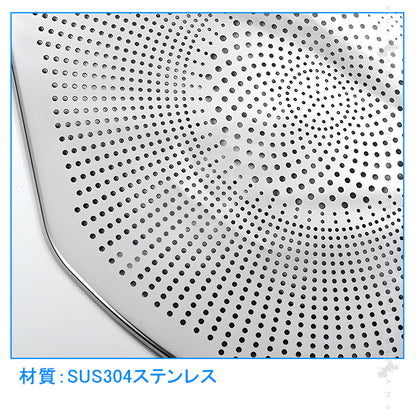 ノア/ヴォクシー90系 ドアスピーカーカバー SUS304ステンレス鏡面仕上け 2PCS インナースピーカーパネル インテリアパネル ドアスピーカーガーニッシュ 内装 パーツ カスタム アクセサリー