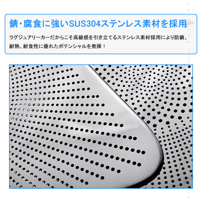 ノア/ヴォクシー90系 ドアスピーカーカバー SUS304ステンレス鏡面仕上け 2PCS インナースピーカーパネル インテリアパネル ドアスピーカーガーニッシュ 内装 パーツ カスタム アクセサリー