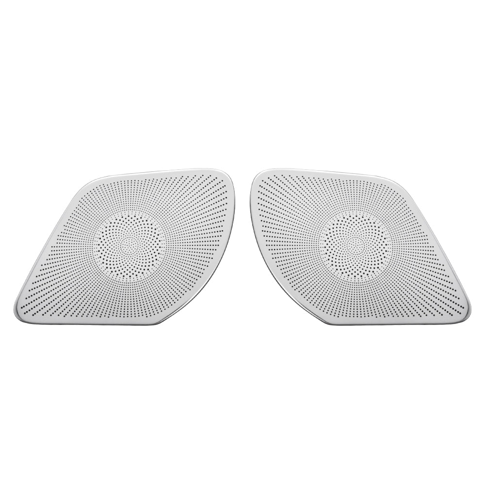 ノア/ヴォクシー90系 ドアスピーカーカバー SUS304ステンレス鏡面仕上け 2PCS インナースピーカーパネル インテリアパネル ドアスピーカーガーニッシュ 内装 パーツ カスタム アクセサリー
