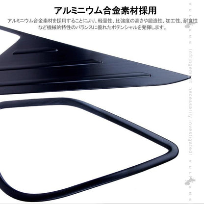 C - HR CHR ZYX10/NGX50 ドアスピーカーリング 4PCS ドアキックガード アルミ合金 ガーニッシュ カバー カスタム カー パーツ アクセサリー 内装品 - VULCANS