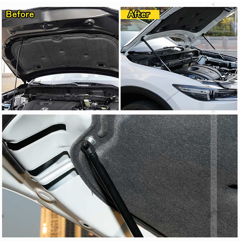 CX-5 CX5 KF KF系 ボンネットガスダンパー 2本セット ボンネットダンパー カスタム パーツ アクセサリー 補修 外装 マツダ 用品 修理 取付簡単 - VULCANS