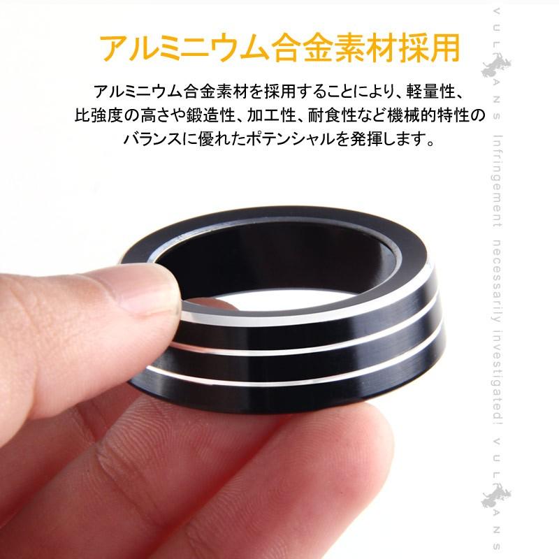 新型シビック FC1 FK7 FK8 エアコンダイヤルカバー エアコンダイヤルリング 内装 パーツ カスタム エアロ アクセサリー ハッチバック セダン タイプR CIVIC - VULCANS