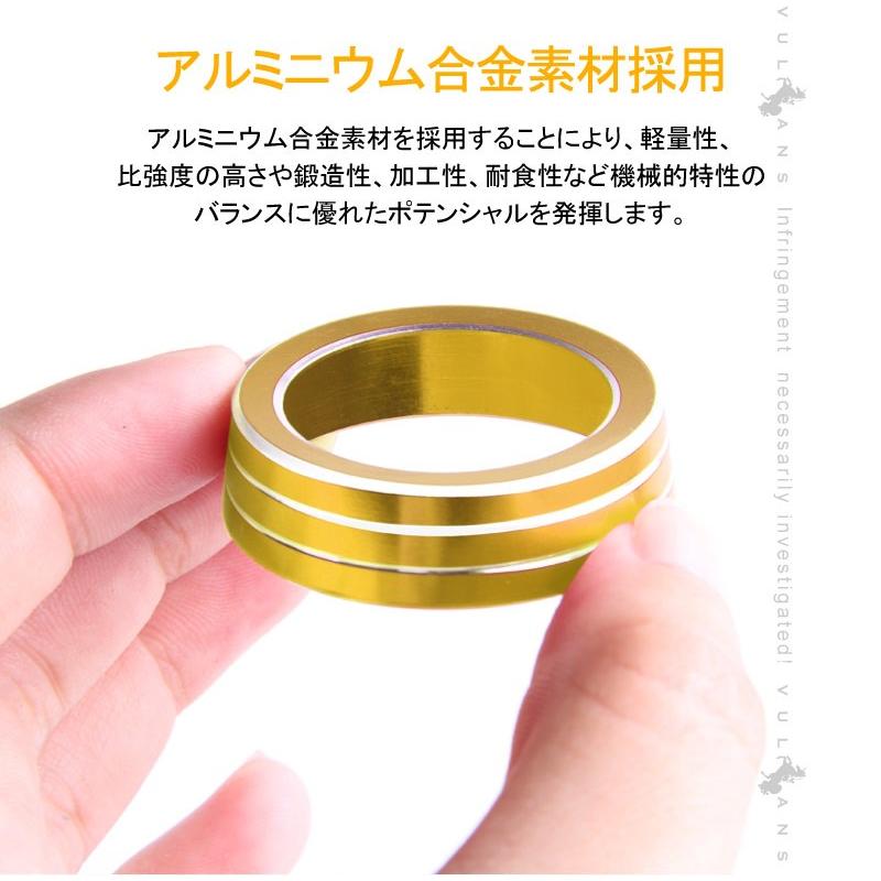 新型シビック FC1 FK7 FK8 エアコンダイヤルカバー エアコンダイヤルリング 内装 パーツ カスタム エアロ アクセサリー ハッチバック セダン タイプR CIVIC - VULCANS