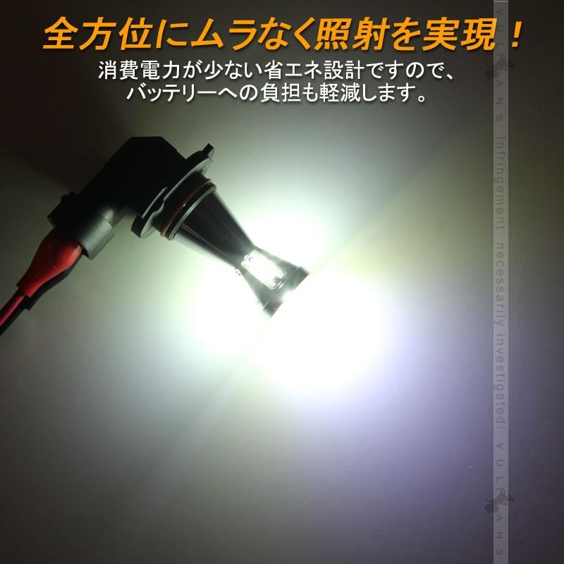 HB3/9005 LEDバルブ LEDフォグランプ 爆光 片側45W LEDフォグ 2個 驚愕の明るさ ホワイト EPISTAR 汎用 カー パーツ エアロ LED関係 外装 - VULCANS