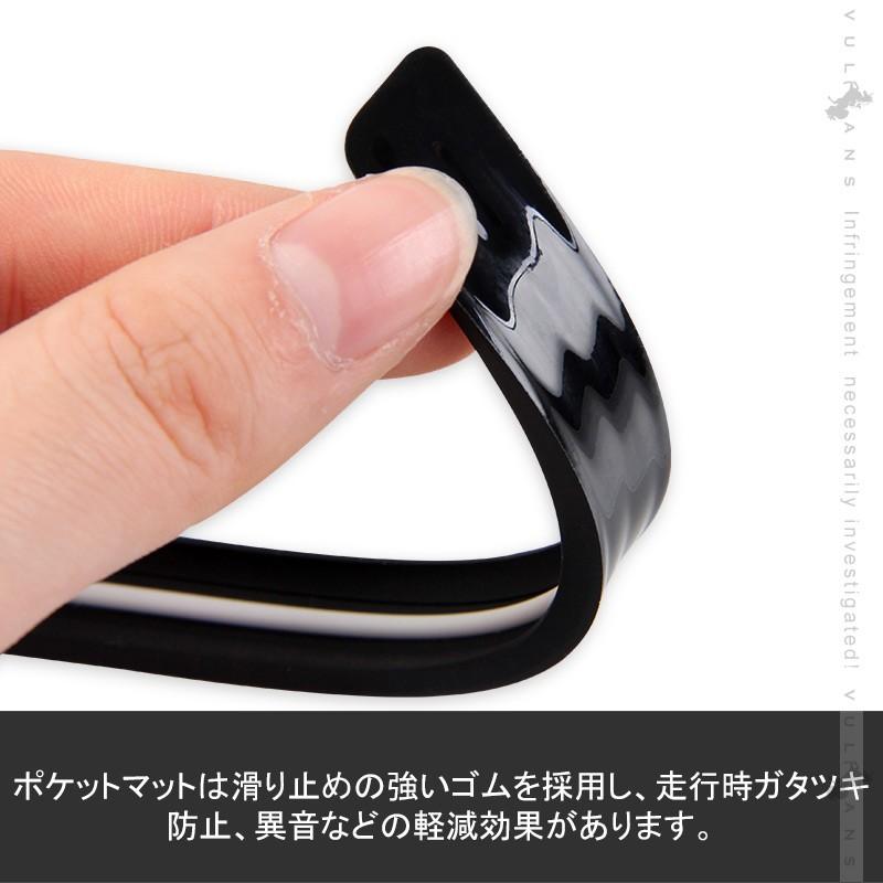新型ジムニー JB64W/JB74 ドアハンドルポケット 小物入れ フロント インナードアハンドル ストレージボックス 収納 用品 内装 アクセサリー パーツ 2PCS - VULCANS