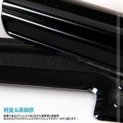 新型ジムニー JB64W/JB74W ブラックステン サイドステップガード 2PCS すべり止め付 ヘアライン仕上げ プロテクター 傷防止 カスタム 内装 パーツ - VULCANS