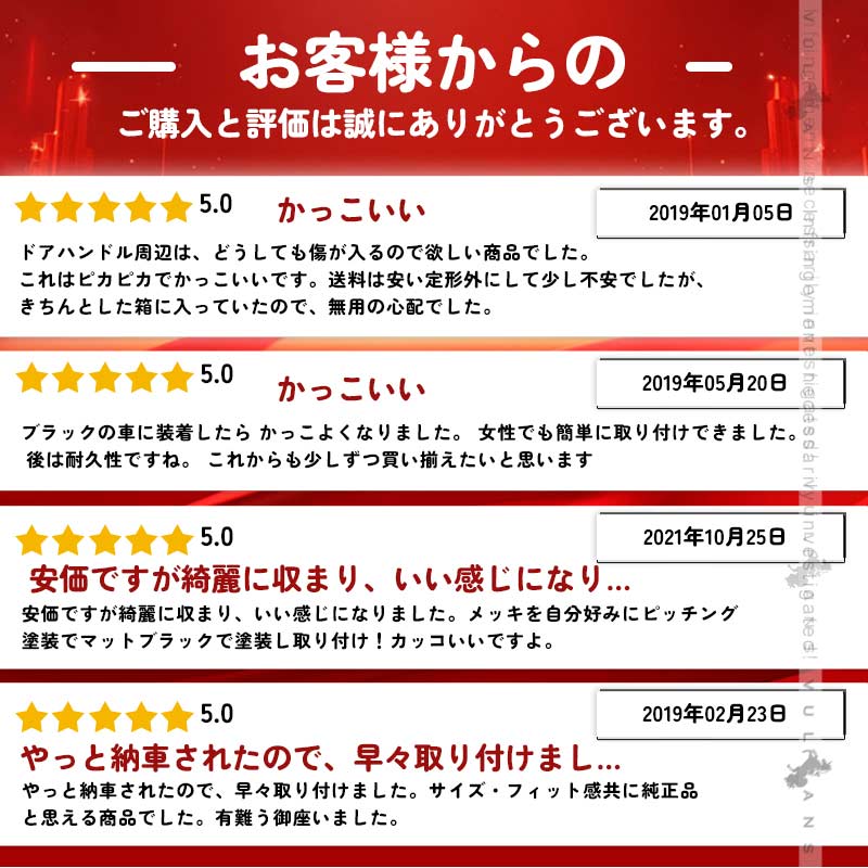 新型ジムニー JB64W/JB74W バックドアハンドルカバー 2PCS メッキ仕上げ ガーニッシュ インテリアパネル 外装 カスタム パーツ アクセサリー JIMNY シエラ - VULCANS