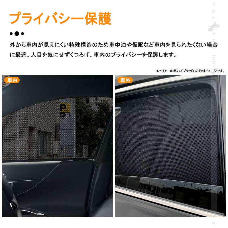 新型ジムニー JB64W/JB74W メッシュカーテン 4枚set メッシュシェード 換気 車用 紫外線カット 遮光カーテン 日よけ JIMNY SUZUKI カスタム 内装 パーツ - VULCANS