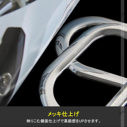 新型ジムニー JB64W/JB74W サイドマーカーカバー Bタイプ 2PCS メッキ仕上げ ガーニッシュ インテリアパネル 外装 カスタム パーツ アクセサリー JIMNY - VULCANS