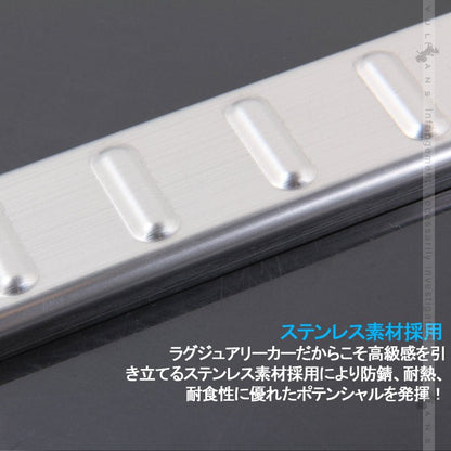 新型ジムニー JB64W/JB74W リアバンパーステップガード ステンレス リアバンパーガーニッシュ キズ防止 保護 荷室 アクセサリー カスタム パーツ 外装 JIMNY - VULCANS