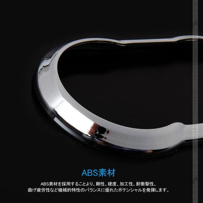 新型ジムニー JB64W/JB74W MT車 エアコンガーニッシュ 1PCS メッキ仕上げ エアコンメッキカバー エアコン吹き出し口 内装 カスタム パーツ アクセサリー JIMNY - VULCANS
