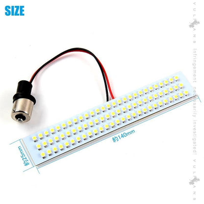 LED 路肩灯 24V 車幅灯 車高灯 バス マイクロバス キャンピングカー トラック SMD 81灯 S25 ピン角180度 サイドマーカー 外装 パーツ カスタム - VULCANS