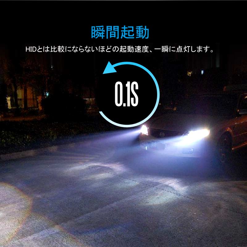 LEDヘッドライト 3色発光 HB3/9005 360度光軸調整可 2個set DC9V～36V 6000LM 瞬間起動 冷却ファン搭載 アルミ合金 SS30 LEDフォグランプ 取付簡単 電装品 - VULCANS