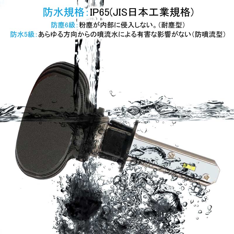 LEDヘッドライト オールインワン H1 8000LM SEOUL CSPチップ 1年保証 LEDフォグランプ 2個set DC9V~32V 6500K ワンピース 一体型 ファンレス 取付簡単 電装 - VULCANS