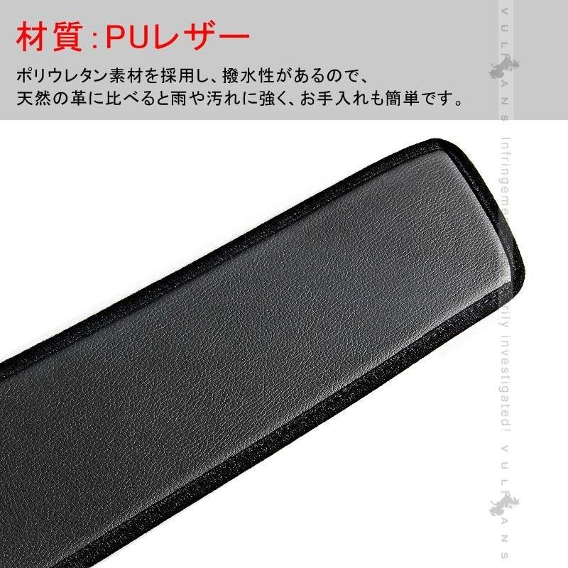 新型 N - BOX N BOX NBOX カスタム JF3 JF4 インナー ドアキックガード 2P PUレザー 保護 プロテクター キズ防止 アンダーカバー 内装 パーツ エアロ - VULCANS